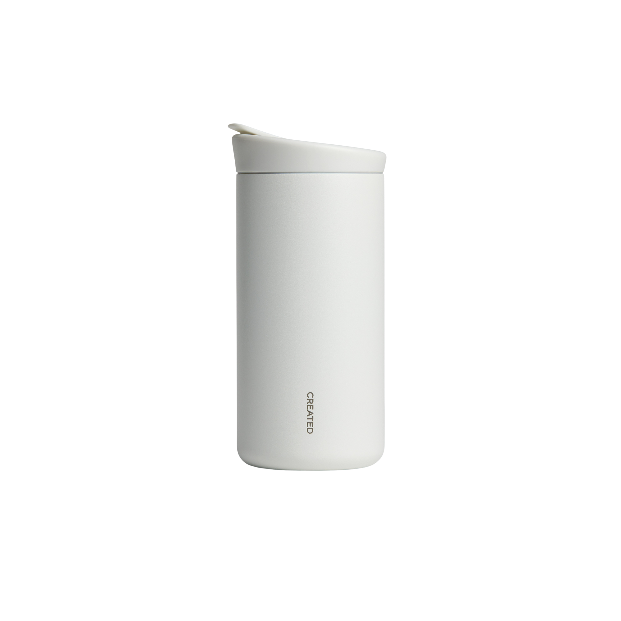 Created Co. Nomad Flip 12oz Tumbler White | Everyday People Coffee