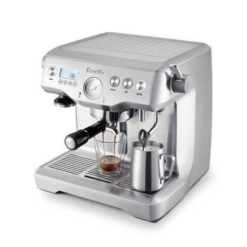 Breville espresso machine on a white background