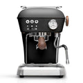 Ascaso Dream PID Automatic Home Espresso Machine - Dark Black with silver accents on a white background