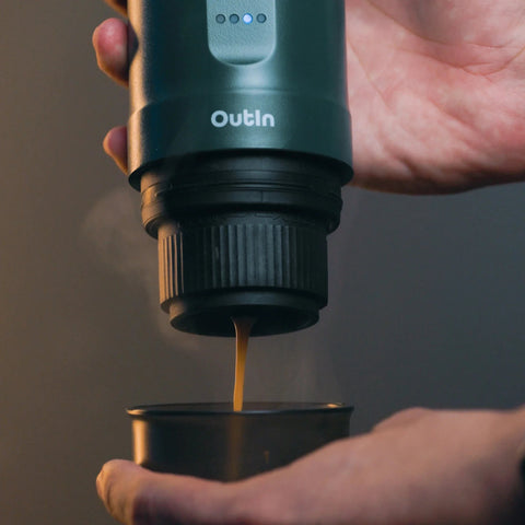 Nano Portable Espresso Machine (OutIn Teal) - Everyday People Coffee & Tea