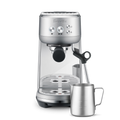 Breville BES450 Bambino Compact Espresso machine with a milk frother on a white background