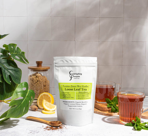 Introducing Tunisian Lemon Mint Rooibos Tea - Everyday People Coffee & Tea