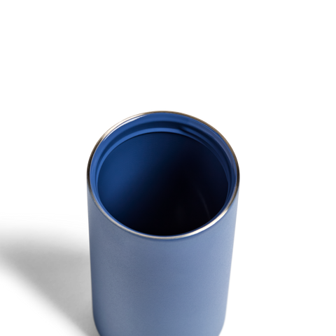 Created Co. Nomad Grip Tumbler 12oz in Pacific Blue — Ceramic-Coated Insulated Travel Mug