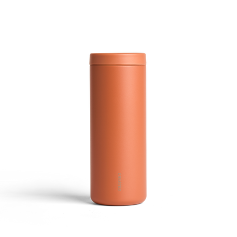 Created Co. Nomad Sip Tumbler 16oz in Terracotta — Ceramic-Coated Insulated Travel Mug