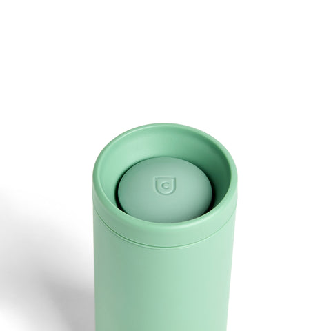 Created Co. Nomad Sip Tumbler 12oz in Sage Green — Ceramic-Coated Insulated Travel Mug