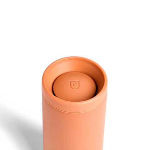 Created Co. Nomad Sip Tumbler 12oz in Terracotta — Ceramic-Coated Insulated Travel Mug