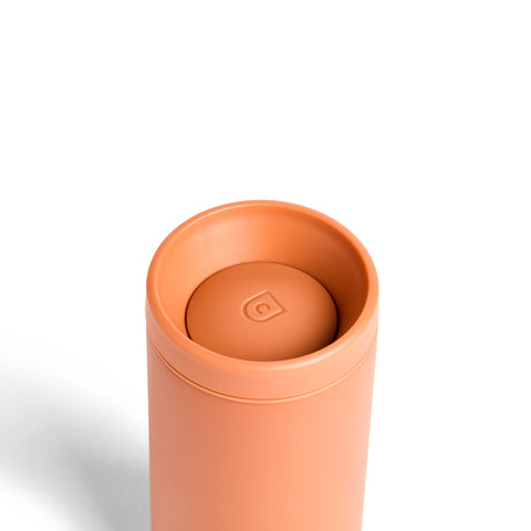 Created Co. Nomad Sip Tumbler 12oz in Terracotta — Ceramic-Coated Insulated Travel Mug