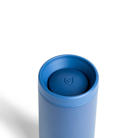 Created Co. Nomad Sip Tumbler 12oz in Pacific Blue — Ceramic-Coated Insulated Travel Mug