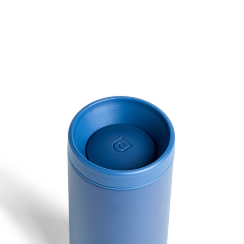 Created Co. Nomad Sip Tumbler 12oz in Pacific Blue — Ceramic-Coated Insulated Travel Mug