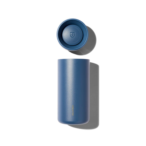 Created Co. Nomad Sip Tumbler 12oz in Pacific Blue — Ceramic-Coated Insulated Travel Mug