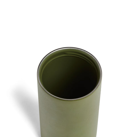 Created Co. Nomad Sip Tumbler 12oz in Moss Green — Ceramic-Coated Insulated Travel Mug