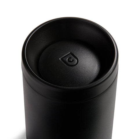 Created Co. Nomad Sip 12oz Tumbler — Black | Ceramic Travel Mug