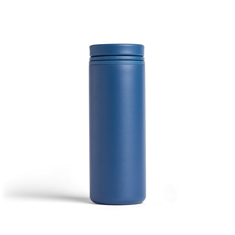 Created Co. Nomad Grip Tumbler 16oz in Pacific Blue — Ceramic-Coated Insulated Travel Mug