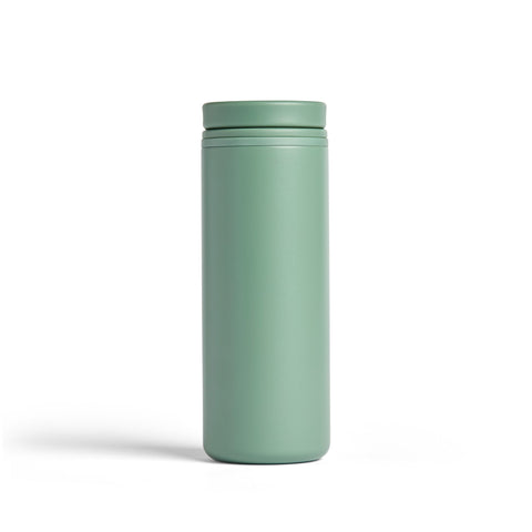 Created Co. Nomad Grip Tumbler 16oz in Sage Green — Ceramic-Coated Insulated Travel Mug