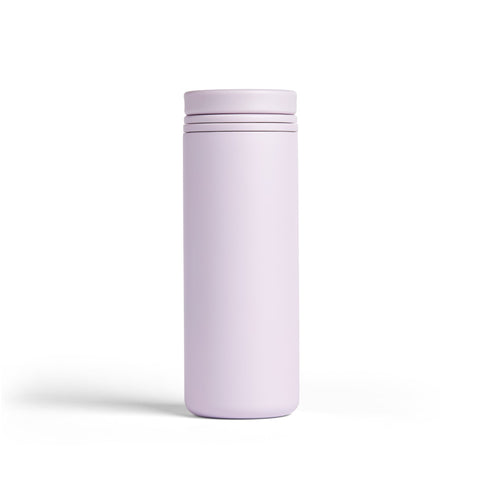 Created Co. Nomad Grip 16oz Tumbler — Lavender | Ceramic Travel Mug