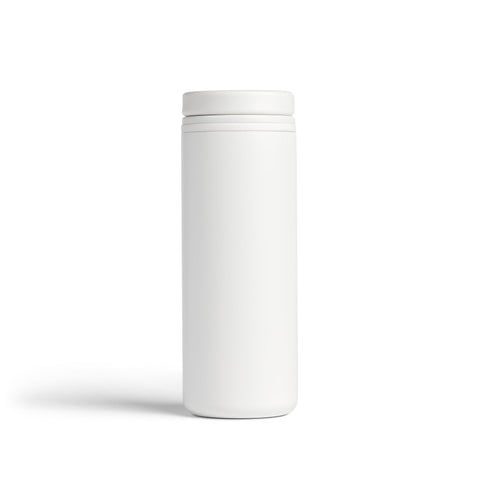 Created Co. Nomad Grip 16oz Tumbler — White | Ceramic Travel Mug