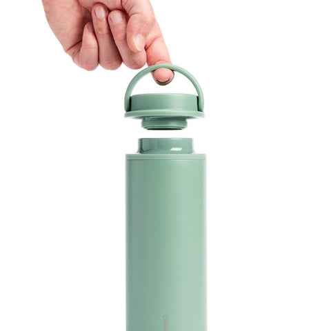 Created Co. Nomad Grip Tumbler 16oz in Sage Green — Ceramic-Coated Insulated Travel Mug