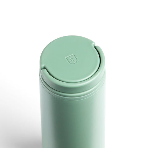Created Co. Nomad Grip Tumbler 16oz in Sage Green — Ceramic-Coated Insulated Travel Mug