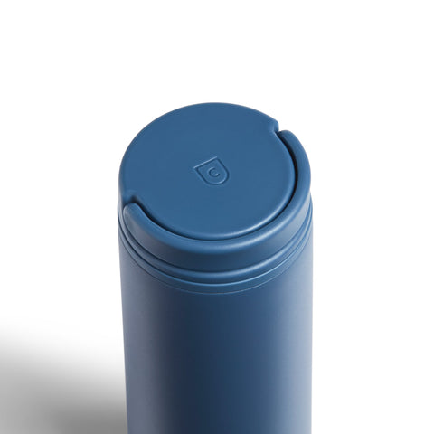 Created Co. Nomad Grip Tumbler 16oz in Pacific Blue — Ceramic-Coated Insulated Travel Mug
