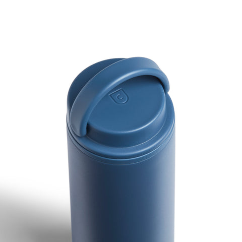 Created Co. Nomad Grip Tumbler 16oz in Pacific Blue — Ceramic-Coated Insulated Travel Mug