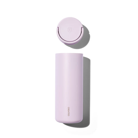 Created Co. Nomad Grip 16oz Tumbler — Lavender | Ceramic Travel Mug