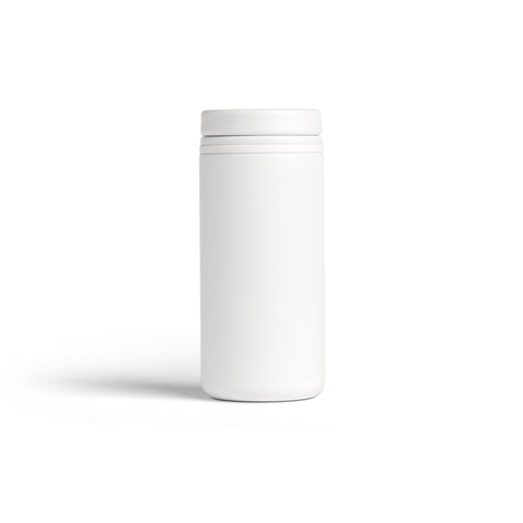 Created Co. Nomad Grip Tumbler 12oz in White — Ceramic-Coated Insulated Travel Mug