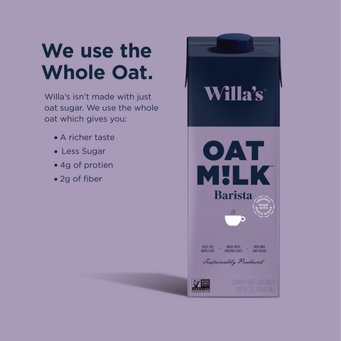 Barista Oat Milk (6-Pack) by Willa's