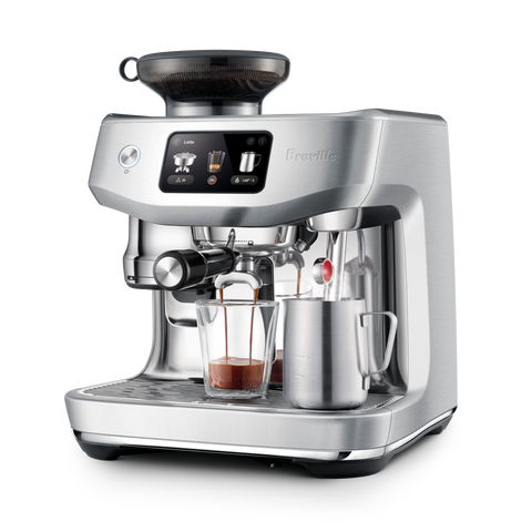 Breville Oracle Jet Automatic Espresso Machine with Built-In Grinder & Auto Milk Steamer