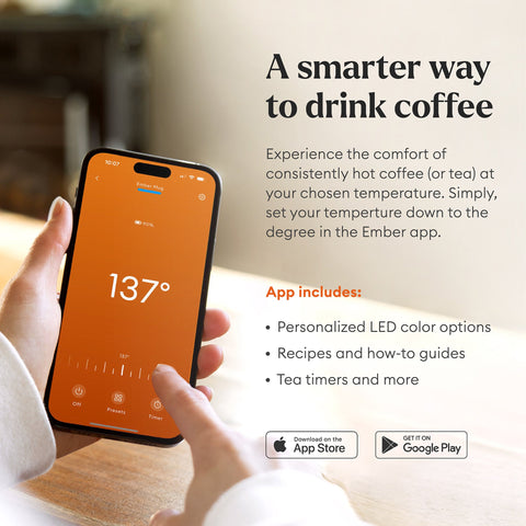 Ember Mug 2 — Smart Heated Coffee Mug | Set Your Perfect Temperature