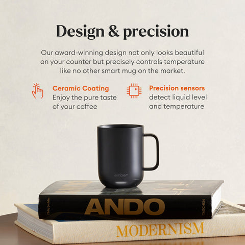 Ember Mug 2 — Smart Heated Coffee Mug | Set Your Perfect Temperature