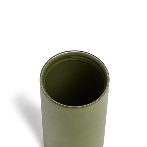 Created Co. Nomad Grip Tumbler 12oz in Moss Green — Ceramic-Coated Insulated Travel Mug