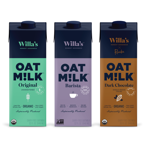 Oat Milk Discovery Pack (3-Pack) by Willa's