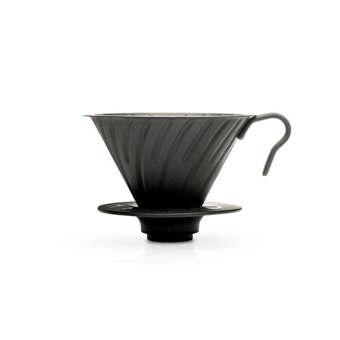 Hario V60 Metal Coffee Dripper 02 - Black