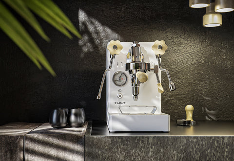 white lelit mara x espresso machine