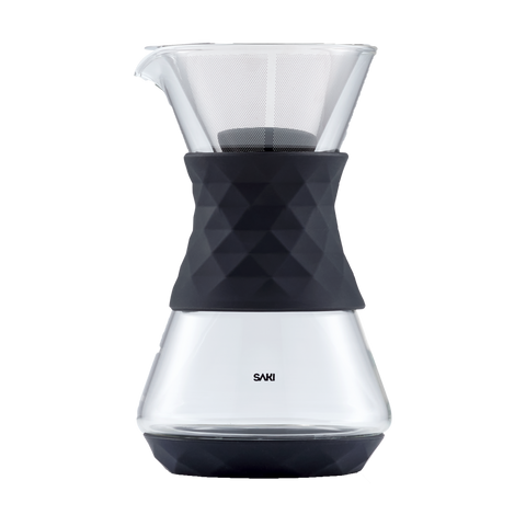 Saki Pour Over Glass Coffee Maker – 24 oz 