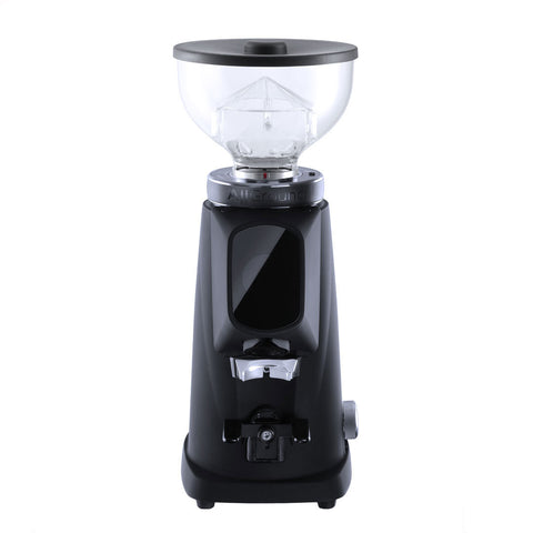 Fiorenzato AllGround All-Purpose Coffee Grinder in Black Matte  on a white background