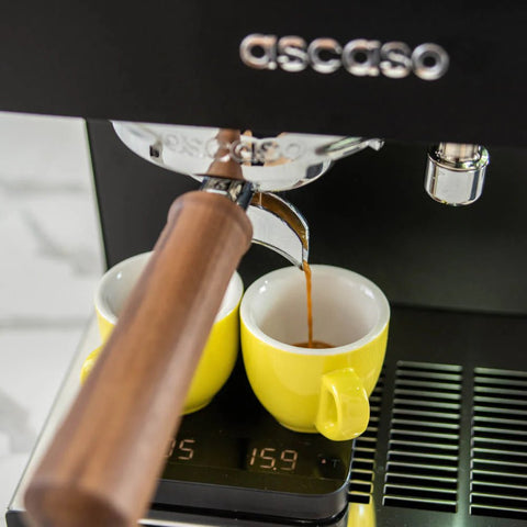 Ascaso Steel Duo Programmable Espresso Machine with PID Controller, Dual Thermoblock, 120V (Black) - Everyday People Coffee & Tea