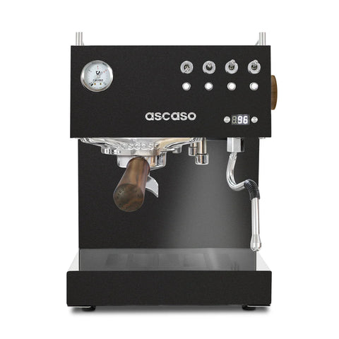 Ascaso Steel Duo Programmable Espresso Machine with PID Controller, Dual Thermoblock, 120V (Black) - Everyday People Coffee & Tea