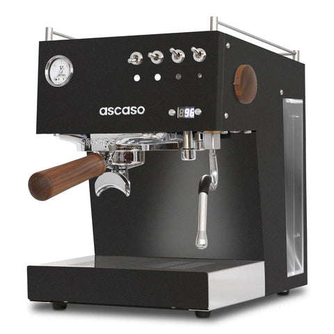 Ascaso Steel Duo Programmable Espresso Machine with PID Controller, Dual Thermoblock, 120V (Black) - Everyday People Coffee & Tea