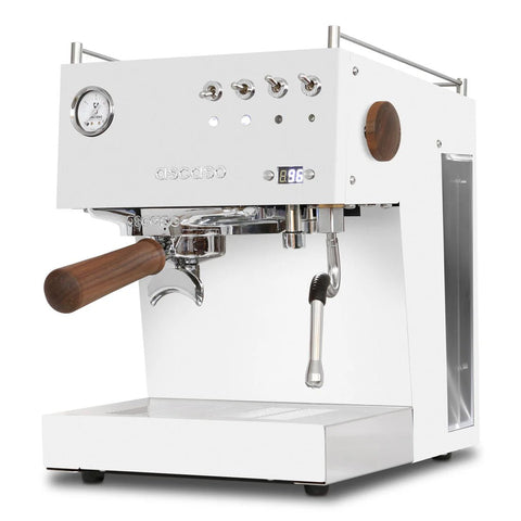 Ascaso Steel Duo Programmable Espresso Machine with PID Controller, Dual Thermoblock, 120V (White) - Everyday People Coffee & Tea