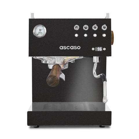Ascaso Steel Uno Programmable Espresso Machine with PID Controller, Single Thermoblock, 120V (Black) - Everyday People Coffee & Tea