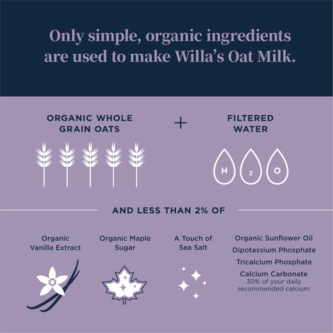 Barista Oat Milk (6 - Pack) by Willa's - Everyday People Coffee & Tea