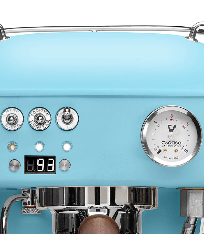 Ascaso Dream PID Blue Espresso Machine | Retro Sky Blue Finish