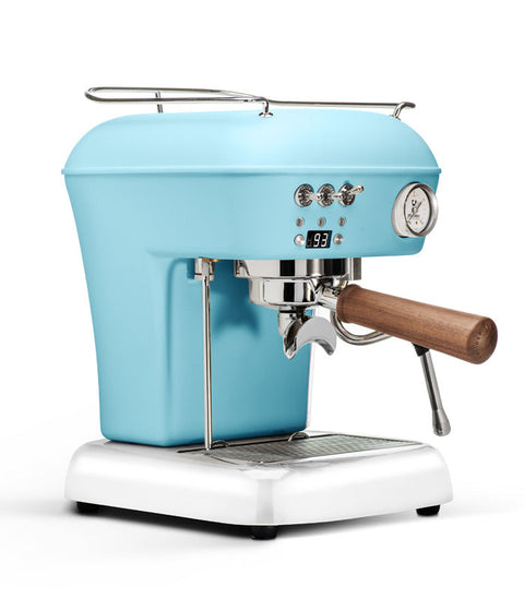 Ascaso Dream PID Automatic Home Espresso Machine - Kid Blue  on a white background