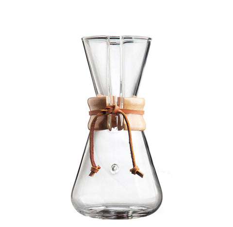 Chemex 3 Cup Classic Series Pour Over Coffee Maker