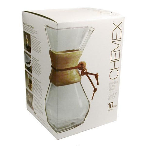 Chemex 10 Cup Classic Series Pour Over Coffee Maker