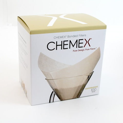 chemex Bonded Filters Pre-Folded Squares (FS-100)