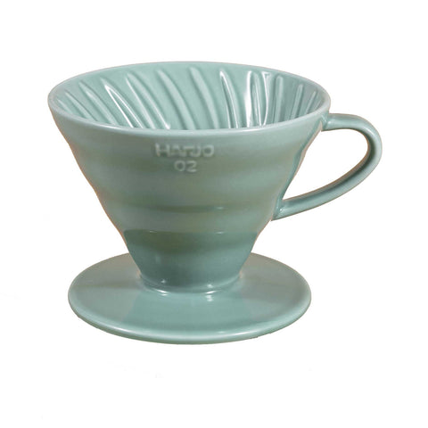 Hario V60 Ceramic Coffee Dripper 02 - Turquoise