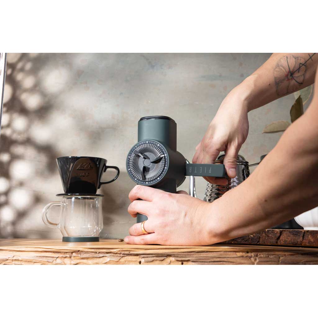 Refre Germa Mat Pro SP SP-M30型 Fiorenzato Pietro Pro Brewing Manual Grinder — White | Filter Hand