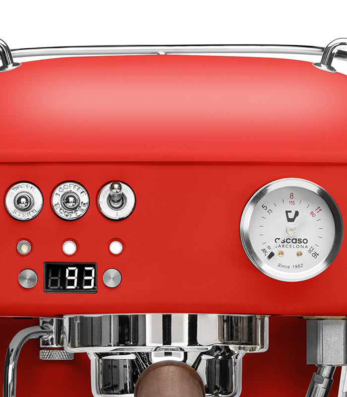 Ascaso Dream PID Red Espresso Machine | Bold Vibrant Color